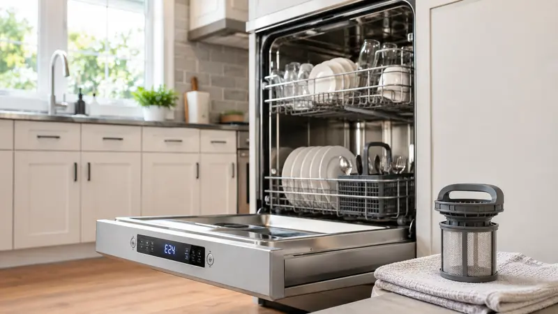 Bosch Dishwasher E24 Error: Safe Drainage Checks