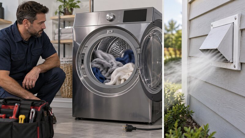 GE Dryer Not Heating? 8 Safe Checks Before Replacing Parts