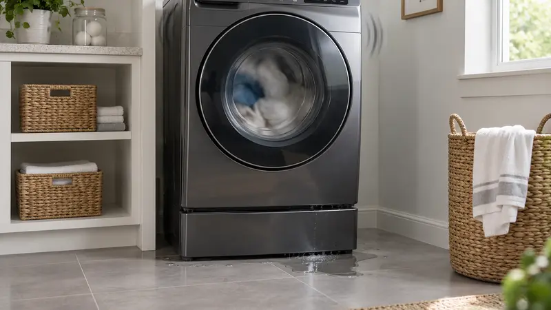 Samsung VRT Washer Leaking From Bottom? Safe Troubleshooting
