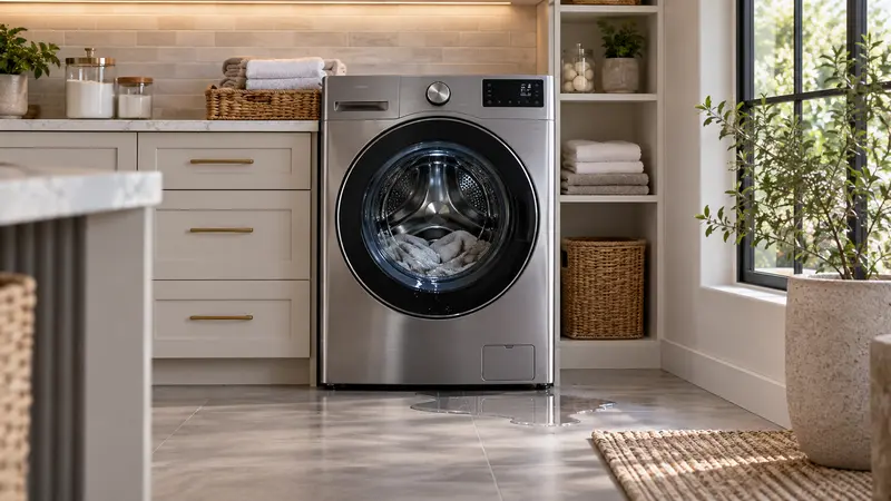 LG ThinQ Washer Leaking From Bottom? Model-Specific Checks