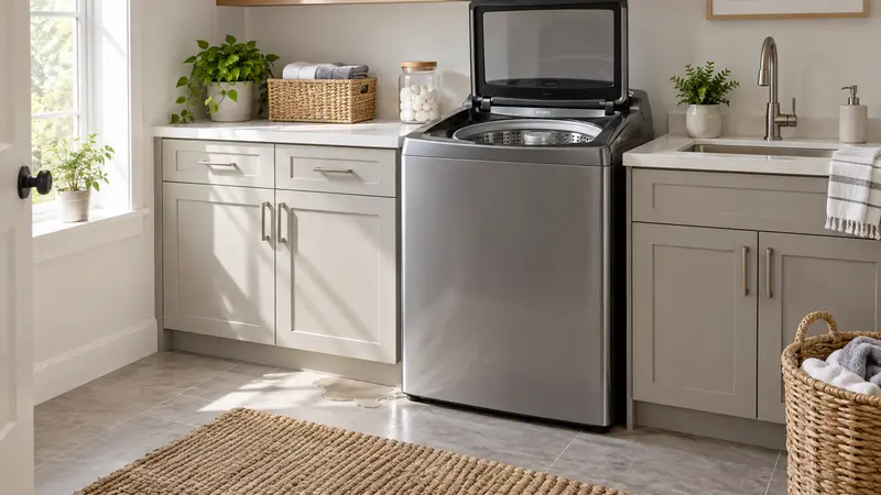 LG True Balance Washer Leaking From Bottom? Safe Checks