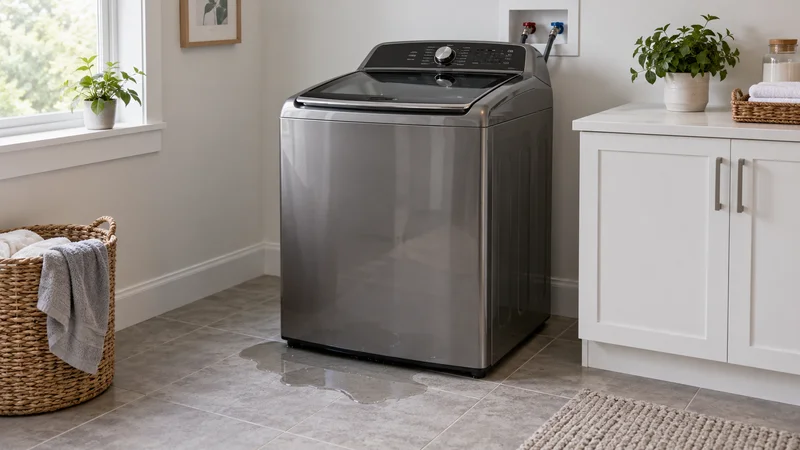 LG Top Load Washer Leaking From Bottom? Safe Checks