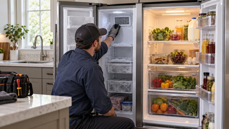 LG Refrigerator dH F Error: Defrost Failure Checks