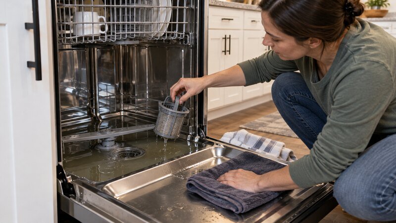 Samsung Dishwasher 5C Error: Drain Checks and Safe Reset