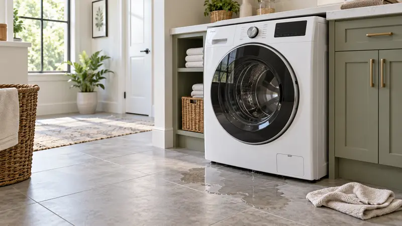 LG Washer Leaking From Underneath? Trace the First Wet Point
