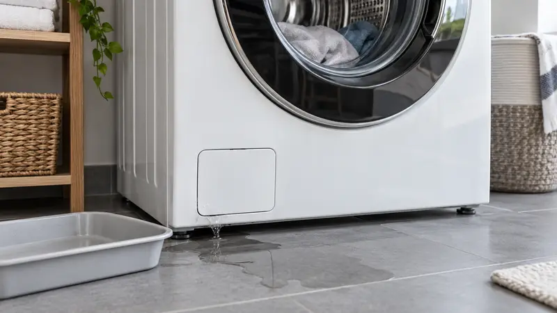 LG Front Load Washer Leaking From Bottom Left Side? Start Here