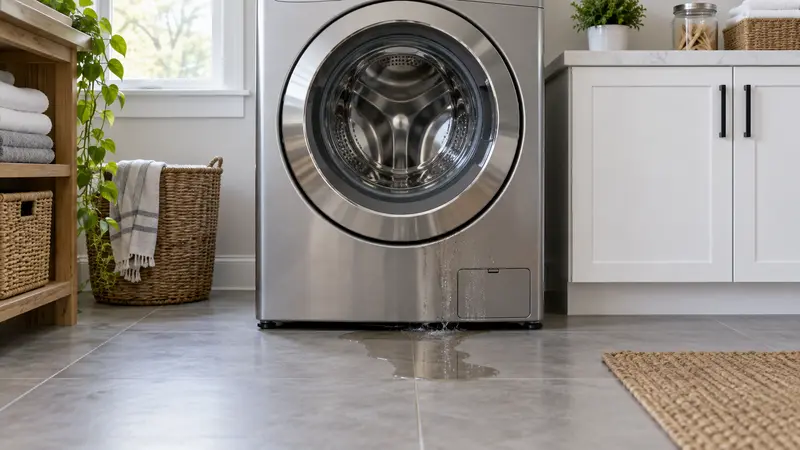 LG Washing Machine Leaking From Bottom Front? Safe Checks