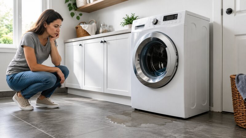 Washing Machine Leaking Water? 8 Places to Check Safely