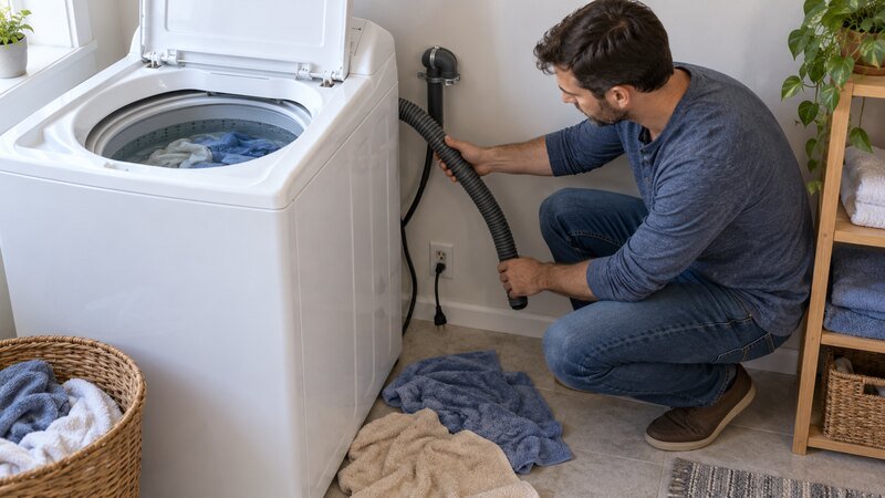 Whirlpool Washer F9 E1 Error: Long-Drain Checks and Reset